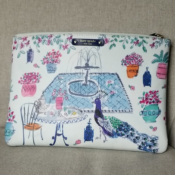 Kate Spade | Full Plume Asilablue Pouch - Picture 2 of 5